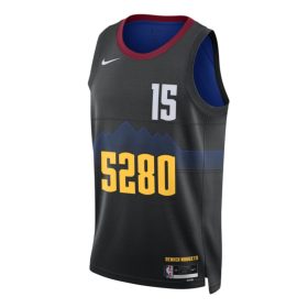   Nike Dri-FIT NBA Denver Nuggets Nikola Jokic City Edition 23/24 Swingman Jersey Black
