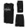 NBA San Antonio Spurs Tank & Short Poly Interlock TA Set Black 6-7YR