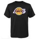 Nike NBA Los Angeles Lakers Primary Logo SS Tee Black L
