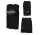NBA San Antonio Spurs Tank & Short Poly Interlock Set Black