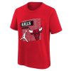 Jordan NBA Chicago Bulls Nk Es Jdn Statement SS Tee University Red