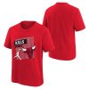 Jordan NBA Chicago Bulls Nk Es Jdn Statement SS Tee University Red