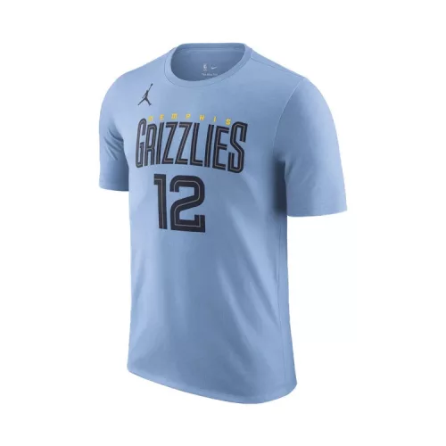 Jordan Memphis Grizzlies Statement Edition - Ja Morant T-Shirt Blue L