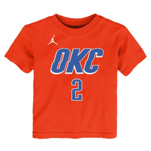 Jordan NBA Oklahoma City Thunder - Shai Gilgeous-Alexander Statement N&N Tee Orange XL