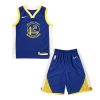 Jordan NBA Golden State Warriors Curry Stephen Replica Icon Jersey Hanger Set Blue S