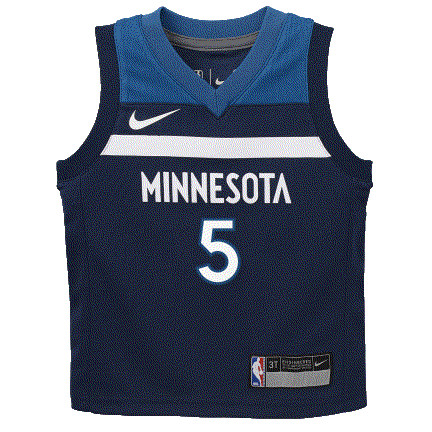 Nike NBA Minnesota Timberwolves - Anthony Edwards Replica Jersey Blue 4-5YR