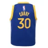 Nike Golden State Warriors Curry Stephen Replica Icon Road Jersey -Play Blue