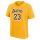 NIKE NBA LOS ANGELES LAKERS LEBRON JAMES BOYS ICON N&N TEE AMARILLO L