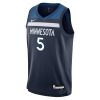 Nike NBA Minnesota Timberwolves - Anthony Edwards Icon Swingman Jersey Blue M