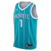 Nike NBA Charlotte Hornets Ball Lamelo Swingman Icon Jersey Player Blue
