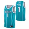 Nike NBA Charlotte Hornets Ball Lamelo Swingman Icon Jersey Player Blue