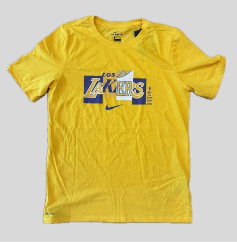 Nike NBA Los Angeles Lakers Nk Essential Mixtape Pl SS Tee Yellow
