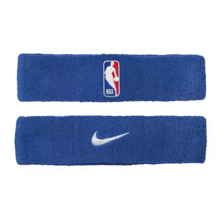 Nike NBA Single Solid Team Logo Headband Junior Rush Blue ONE