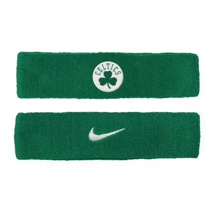 Nike NBA Boston Celtics Single Solid Team Logo Headband Junior Green ONE