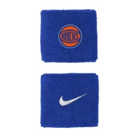  Nike NBA New York Knicks Solid Team Logo Wristbands Junior Blue