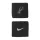 Nike NBA San Antonio Spurs Solid Team Logo Wristbands Junior Black