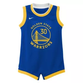   Nike NBA Golden State Warriors Curry Stephen Boys Replica Onesie Jersey Blue
