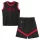 Nike NBA Chicago Bulls Mesh Tank And Short Set Black 3-4YR
