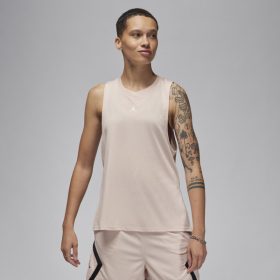 Jordan Sport Wmns Diamond Tank Top Particle Particle Beige