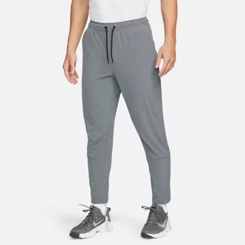 Nike Unlimited Men's Dri-FIT Zip Cuff Versatile Trousers Smoke Grey/Black