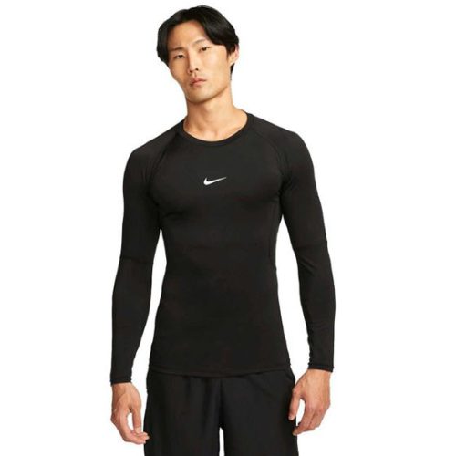 Nike Pro Dri-FIT Tight Long-Sleeve Fitness Top Black S