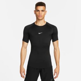   Nike Pro Men's Dri-FIT Tight Short-Sleeve Fitness Top Black