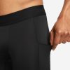 Nike Pro Men's Dri-FIT Fitness Long Shorts Black XL