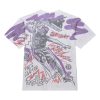 Mitchell & Ness NBA Showstopper Ss Player Tee Vintage Logo ALL-STAR (NBA) 2000 Vince Carter Multi-White
