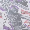 Mitchell & Ness NBA Showstopper Ss Player Tee Vintage Logo ALL-STAR (NBA) 2000 Vince Carter Multi-White