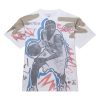 Mitchell & Ness NBA Showstopper Ss Player Tee Vintage Logo ALL-STAR (NBA) Allen Iverson White-Royal M