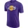 Nike NBA Los Angeles Lakers Essential Logo Tee Purple