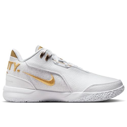 Nike LeBron NXXT Gen AMPD Equity White/Gold-Black