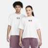 Nike Sabrina W Boxy Basketball Tee Summit White M