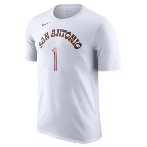 Nike NBA San Antonio Spurs Victor Wembanyama T-Shirt White XL