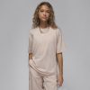Jordan Sport Women's Diamond Short-Sleeve Top Particle Beige