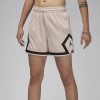 Jordan Sport Wmns Diamond 4" Shorts Particle Beige XS