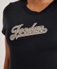 Jordan W J SS Jordan Slim Tee Black S