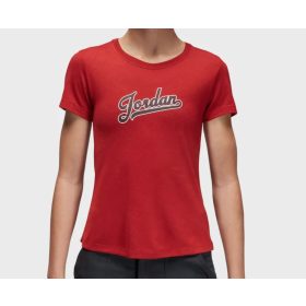 Jordan W J SS Jordan Slim Tee Red
