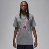 Jordan M J Brand JM WTRCLR SS Crew T-Shirt Grey S