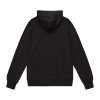 MITCHELL & NESS BRANDED M&N ESSENTIALS HOODIE PATTERN-BLACK L
