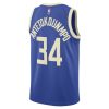 Nike Dri-FIT NBA Giannis Antetokounmpo Milwaukee Bucks 2024/25 City Edition Swingman Jersey Blue