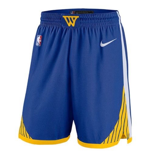 Nike Dri-FIT NBA Golden State Warriors 2024/25 Swingman Icon Edition Replica Shorts Rush Blue/White