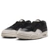 Air Jordan 4 RM Black/Light Bone-Dark Grey