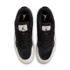 Air Jordan 4 RM Black/Light Bone-Dark Grey