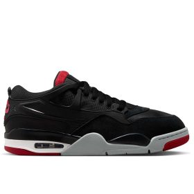 Jordan 4 RM Black/Varsity Red/Wolf Grey/White