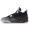 Air Jordan 4 Retro Fear Black/White-Anthracite-Black