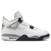 Jordan 4 Retro White Cement Summit White/Fire Red-Tech Grey-Black 475
