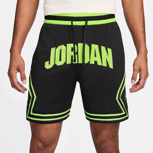 Jordan Sport Diamond Dri-Fit Shorts Black/Volt Glow/Volt Glow M