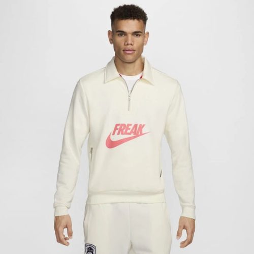 Nike Giannis Standard Issue 1/4 Zip Top Sail M