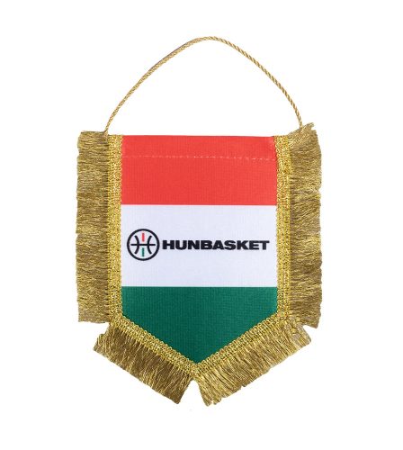 Hunbasket Autós zászló, kicsi Színes